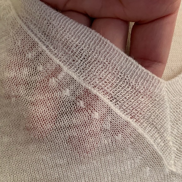 J. Crew Sheer Linen Sweater - Picture 3 of 8